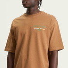 Diadora Men's x Palmes Legcay II T-Shirt in Nuthatch