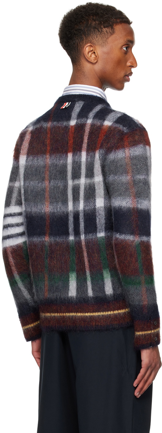 トップス THOM BROWNE 4BAR HECTOR KNIT Thom Browne Multicolor Hector 4-Bar Sweater Thom Browne