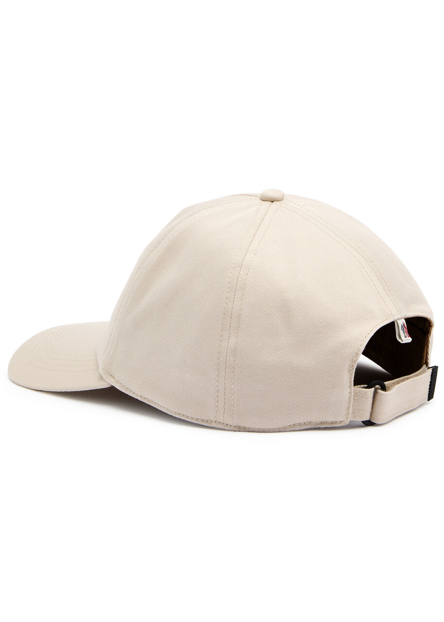 Moncler Grenoble Day-Namic Logo-embroidered Cotton cap - Cream - One Size