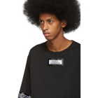 Dolce and Gabbana Black Reflective Tape T-Shirt