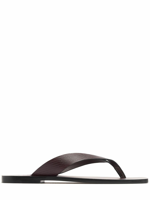Photo: A.EMERY 10mm Kinto Leather Flip Flops