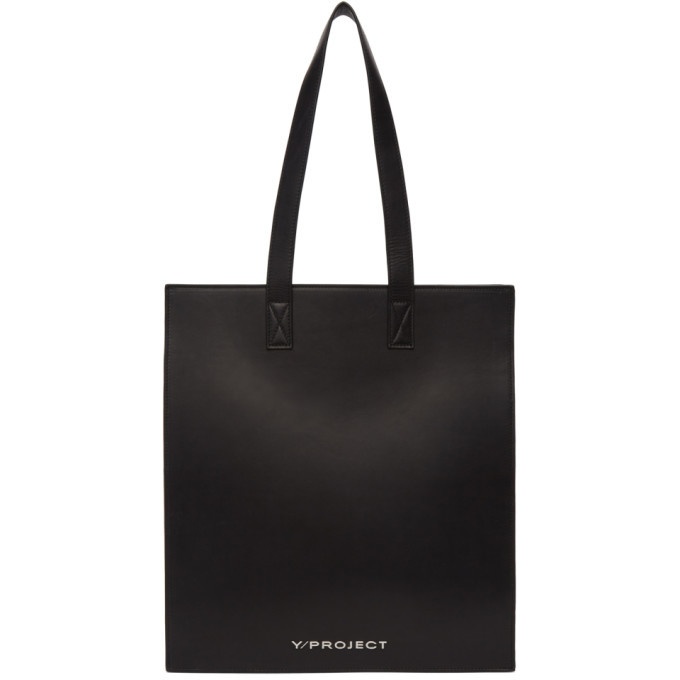 Photo: Y/Project Black Leather Accordion Tote