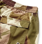 YMC - Nemo Wide-Leg Mid-Length Camouflage-Print Swim Shorts - Multi