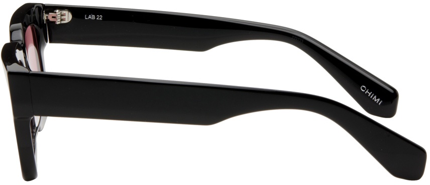CHIMI SSENSE Exclusive Black & Pink 05 Sunglasses