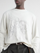 Our Legacy - Printed Cotton-Jersey T-Shirt - White