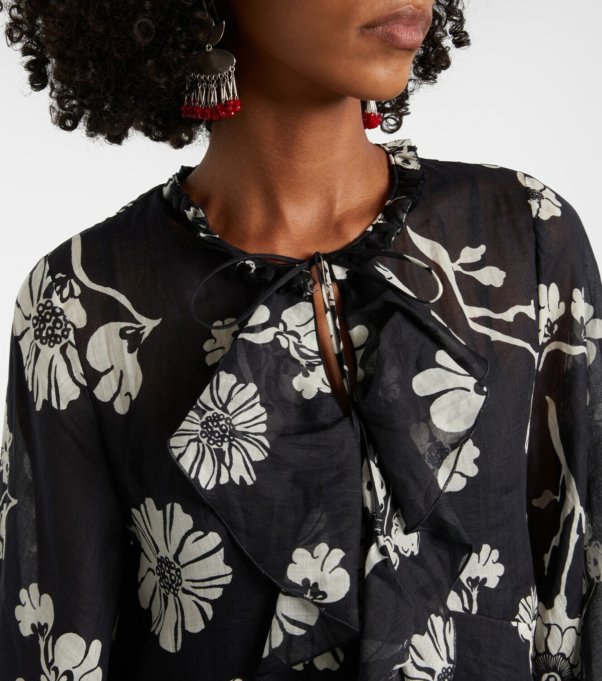 Dorothee Schumacher Floral Daydream midi dress