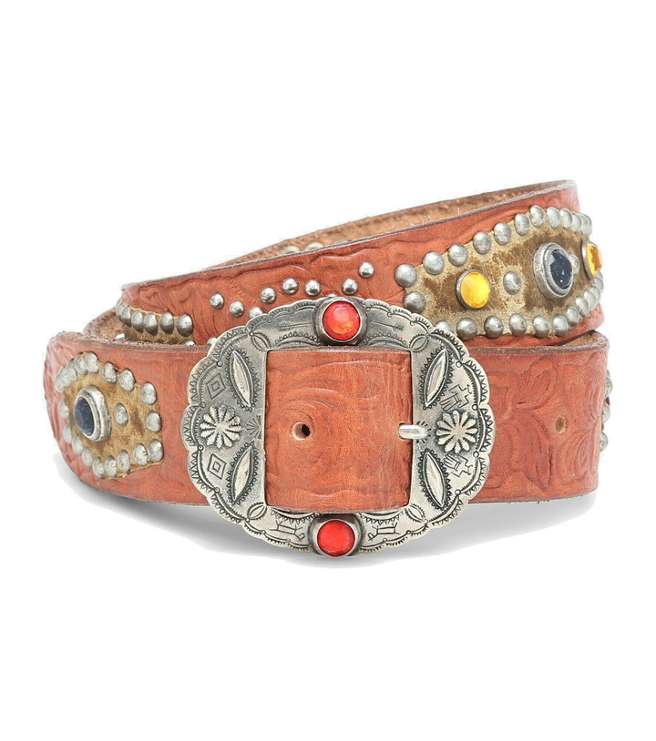 Photo: Golden Goose - Texas Rodeo embellished leather belt