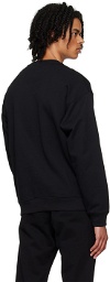 Moschino Black Double Question Mark Sweatshirt
