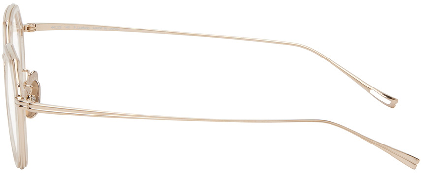 YUICHI TOYAMA. Gold F. Ludwig Glasses