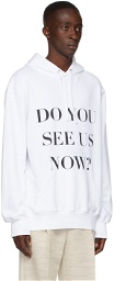 Botter White 'Do You See Us Now?' Hoodie