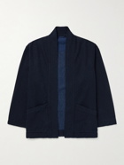 Blue Blue Japan - Yamamichi Cotton-Jacquard Jacket - Blue