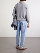 Brunello Cucinelli - Cashmere Polo Shirt - Gray