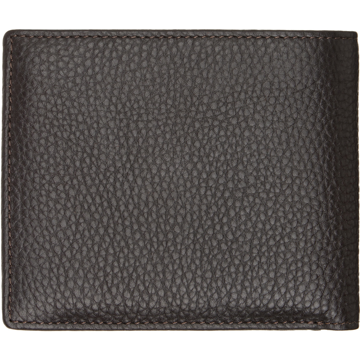 Diesel Black Bi-Fold Grainy Leather Wallet