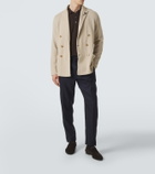 Lardini Wool slim pants