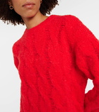 Dorothee Schumacher Fluffy Touch cable-knit sweater