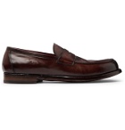 Officine Creative - Vine Leather Penny Loafers - Burgundy