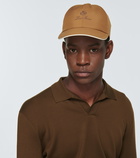 Loro Piana Embroidered cap