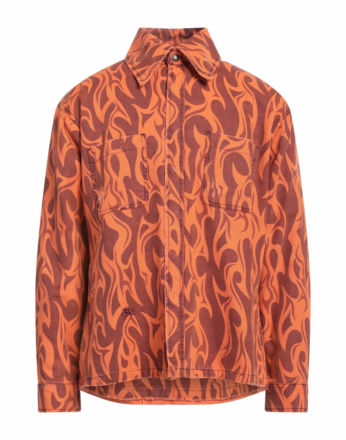 Erl Mens Jacket in Orange