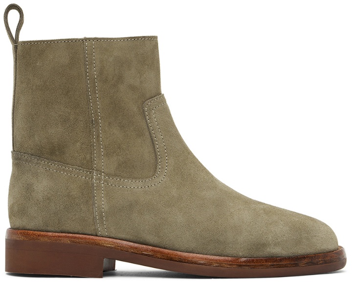 Photo: Isabel Marant Taupe Darcus Boots
