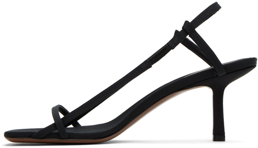 NEOUS Black Merga Heeled Sandals
