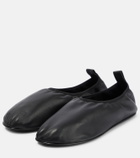 The Row - Eva leather ballet flats