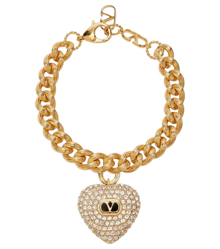 Photo: Valentino Coeur Royal VLogo charm bracelet