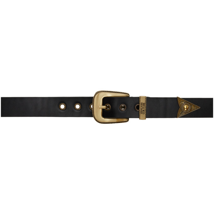 Photo: Versace Jeans Couture Black Western Belt