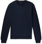 Belstaff - Loopback Cotton-Jersey Sweatshirt - Men - Navy