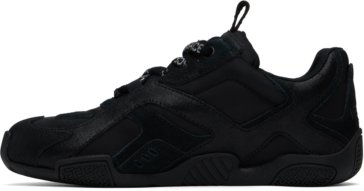 Versace Black Galaxia Sneakers