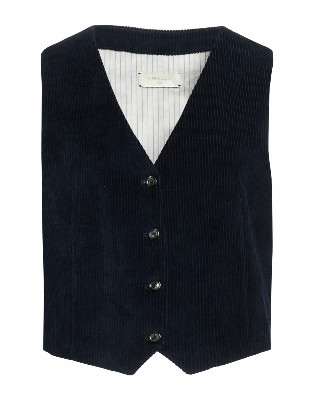 Circolo 1901 Womens Tailored Vest Midnight in Blue