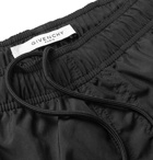 Givenchy - Slim-Fit Long-Length Logo-Print Swim Shorts - Men - Black