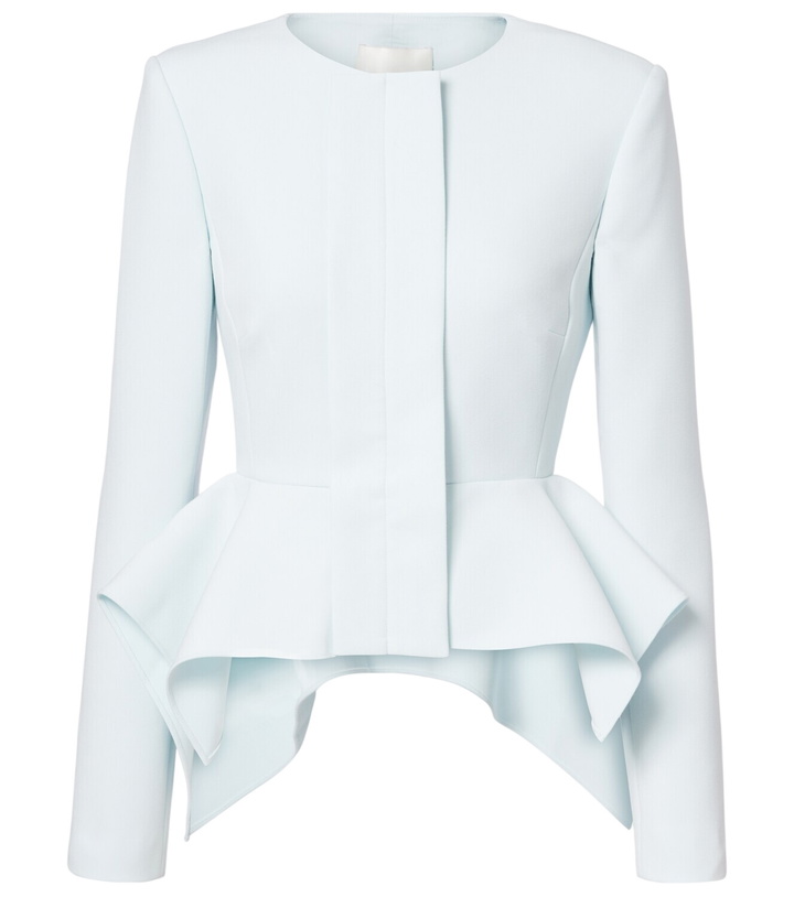 Photo: Roland Mouret Peplum crêpe blazer