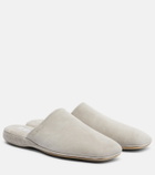Calvin Klein Collection Hugh suede slippers