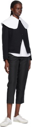 Comme des Garçons Comme des Garçons Black Garment-Washed Trousers