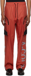 A-COLD-WALL* Red Overset Tech Cargo Pants