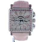 Franck Muller Conquistador Diamond Dial Ladies Watch 10000 H CC D CD RED ZONE