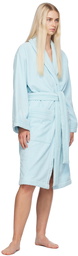 Versace Underwear Blue Medusa Robe