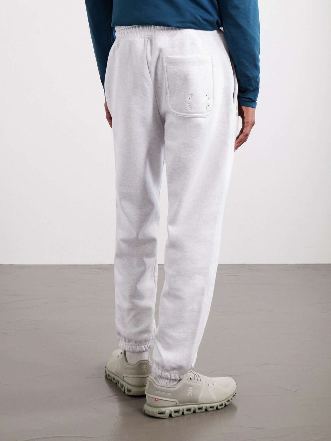 On - Club Collective Tapered Cotton-Blend Jersey Sweatpants - Gray