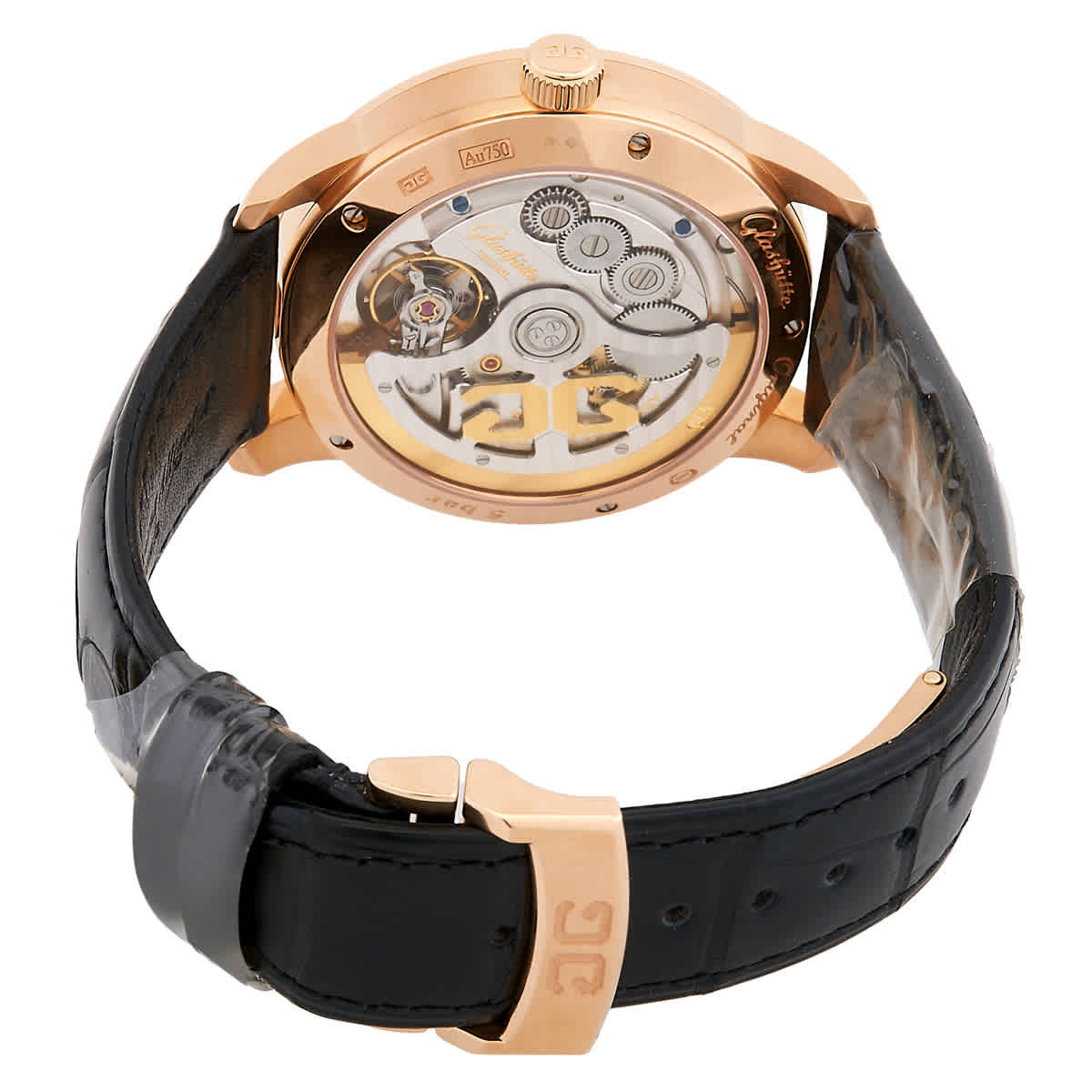 Glashutte Original Senator Excellence Panorama Date Moonphase Automatic Silver Dial Mens Watch 1-36-04-02-05-30