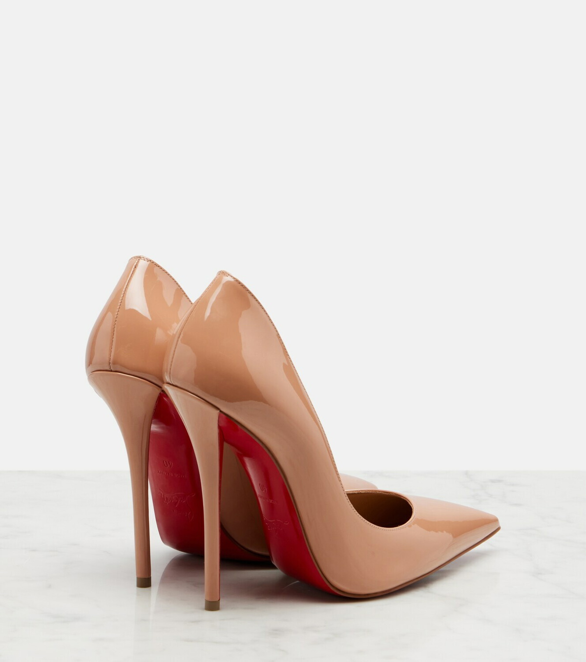 Christian Louboutin Miss Z patent leather pumps