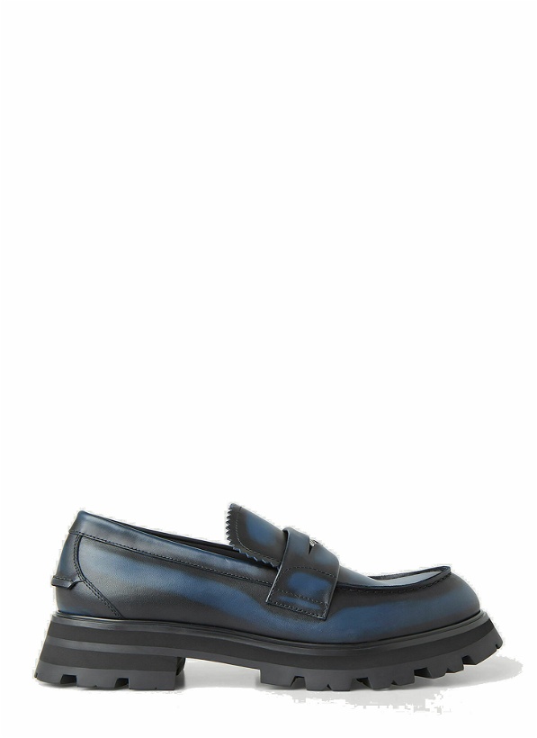 Photo: Platform Loafers in Blue