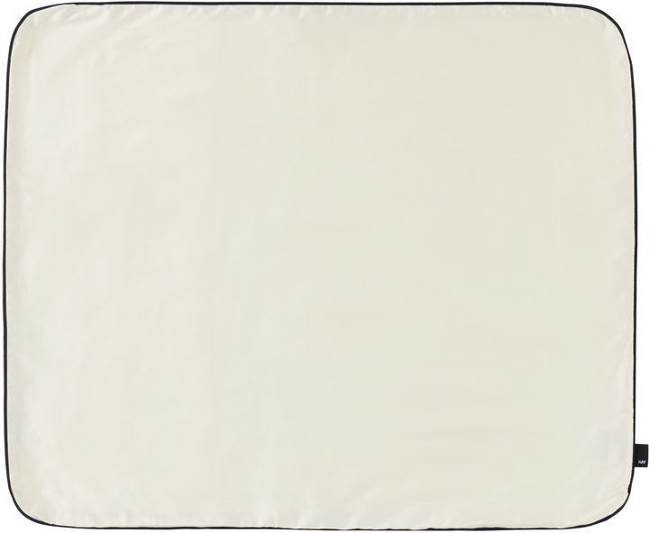 Photo: HAY Off-White & Black Outline Pillow Case
