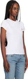 Re/Done White Hanes Edition 1960s Slim T-shirt