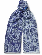 Etro - Paisley-Print Modal and Cashmere-Blend Twill Scarf