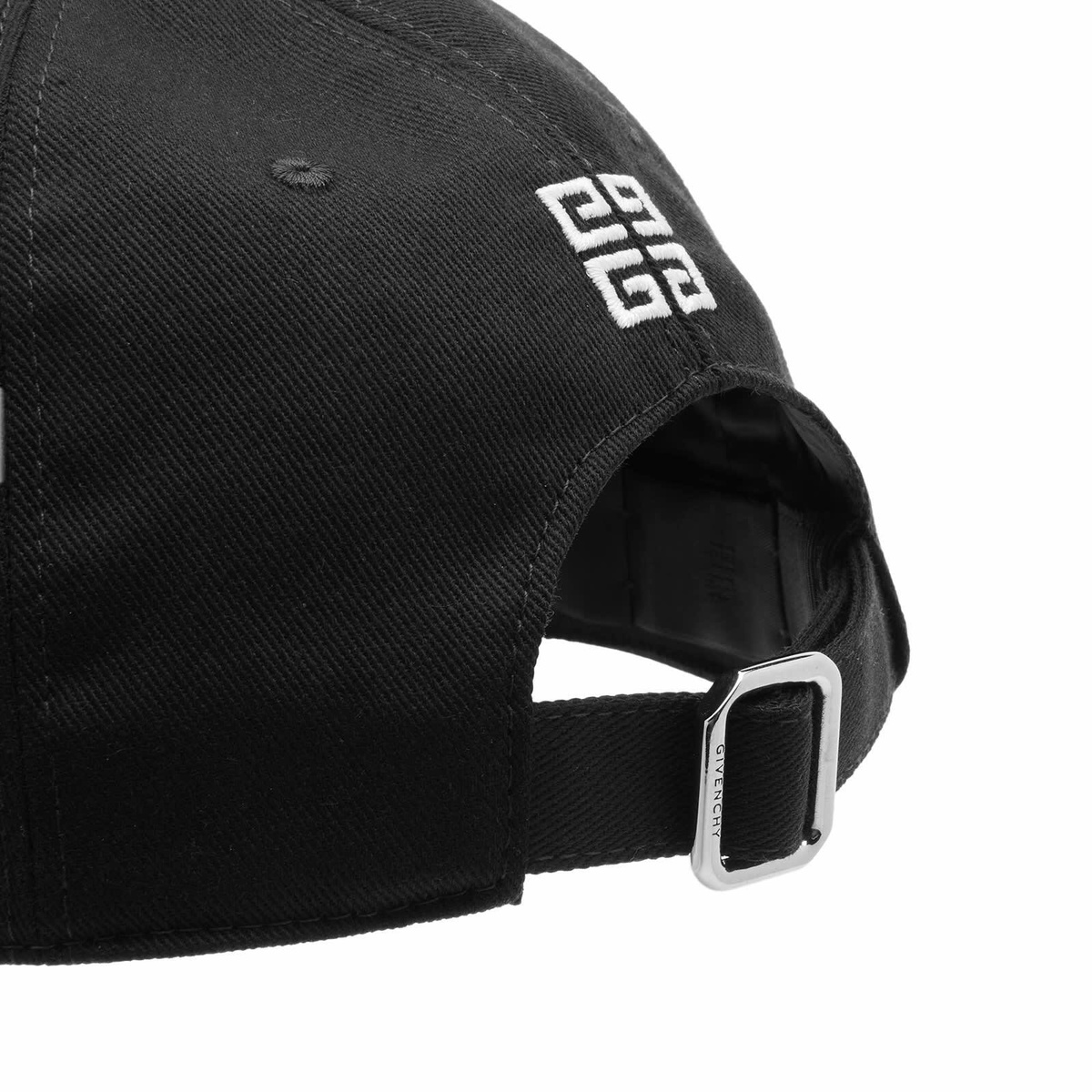 GIVENCHY ブラックキャップ Givenchy Black Symmetrical Logo Black Nylon Baseball Hat | eBay