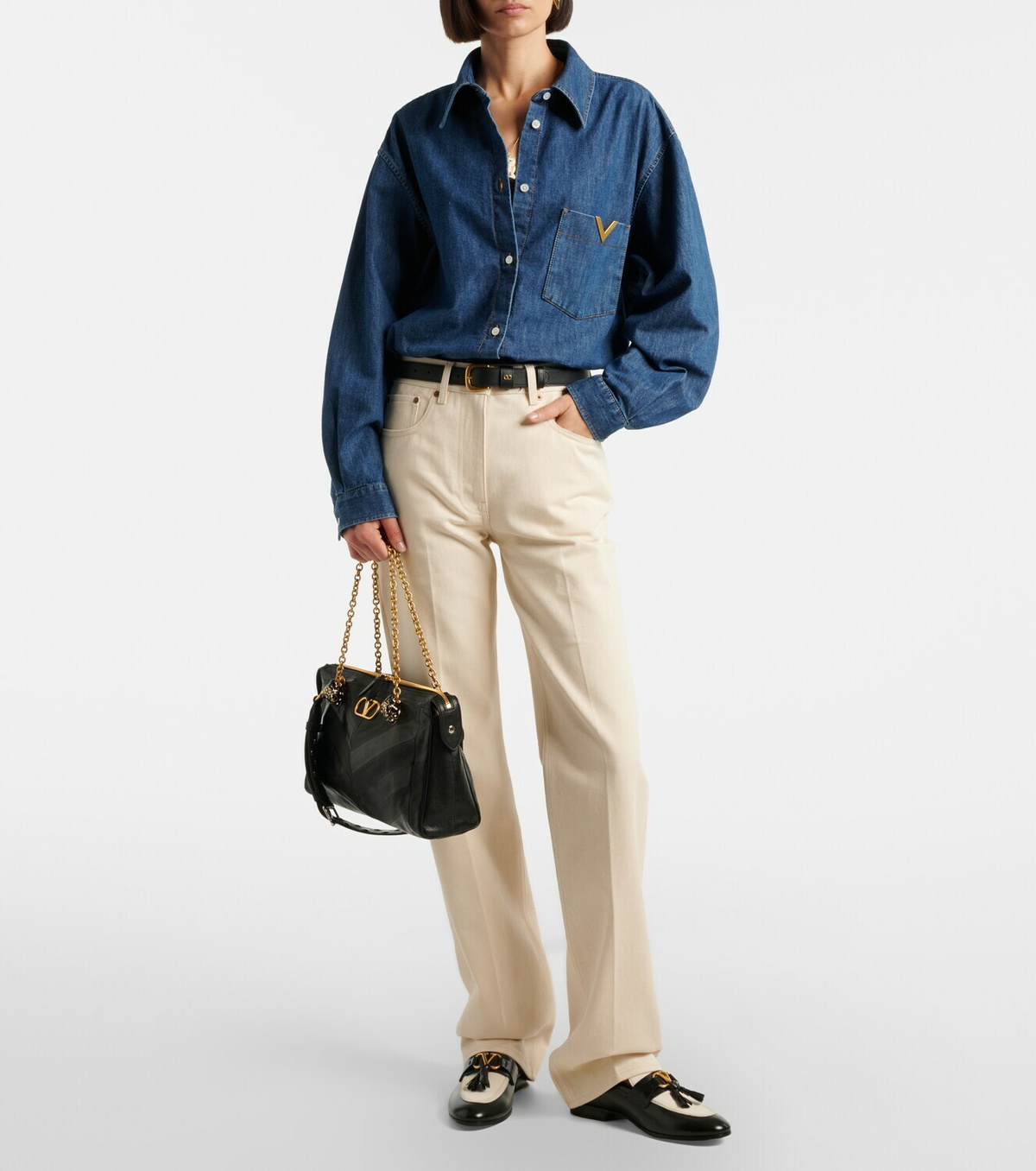 Valentino VGold straight jeans