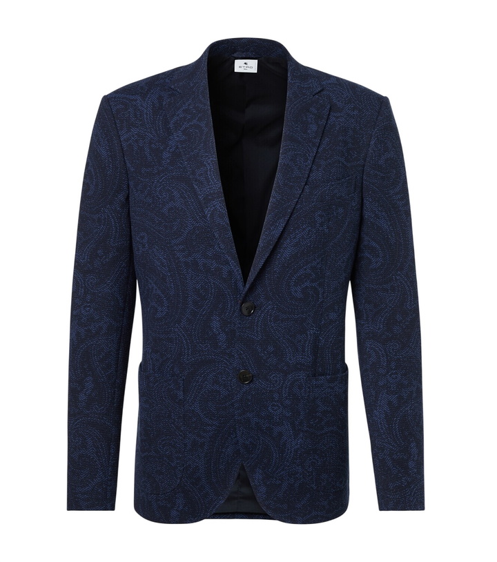 Photo: Etro Printed jersey blazer