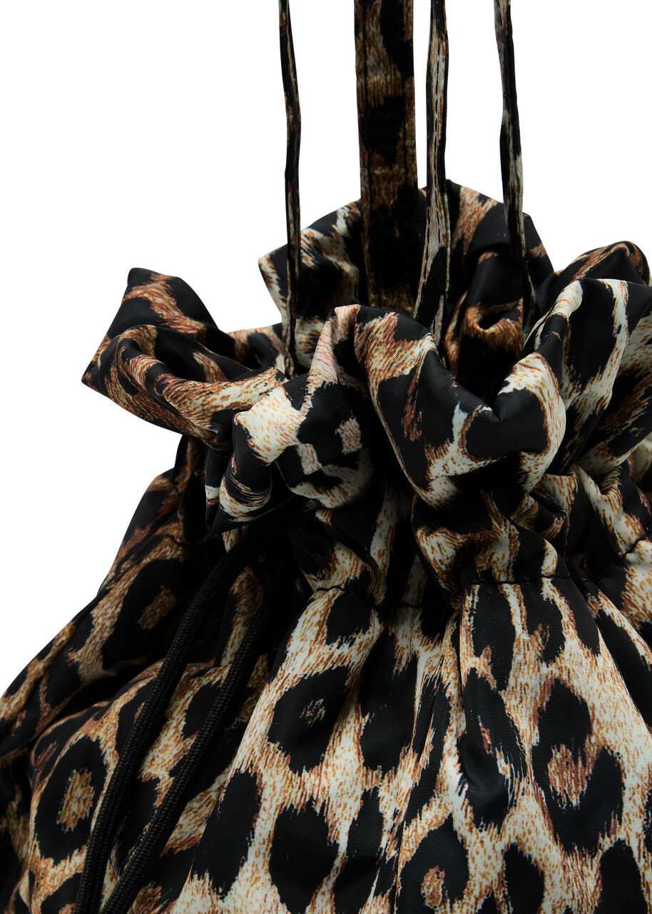 Damson Madder Leopard-print Shell top Handle bag - One Size