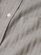 NN07 - Cohen 5726 Herringbone Cotton Shirt - Gray