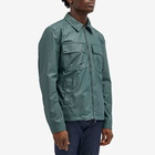 Belstaff Men's Tour Overshirt in Dark Mineral Green